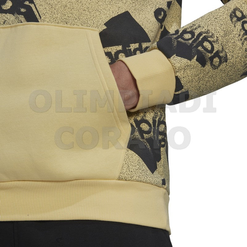 FELPA CAPPUCCIO ADIDAS UOMO