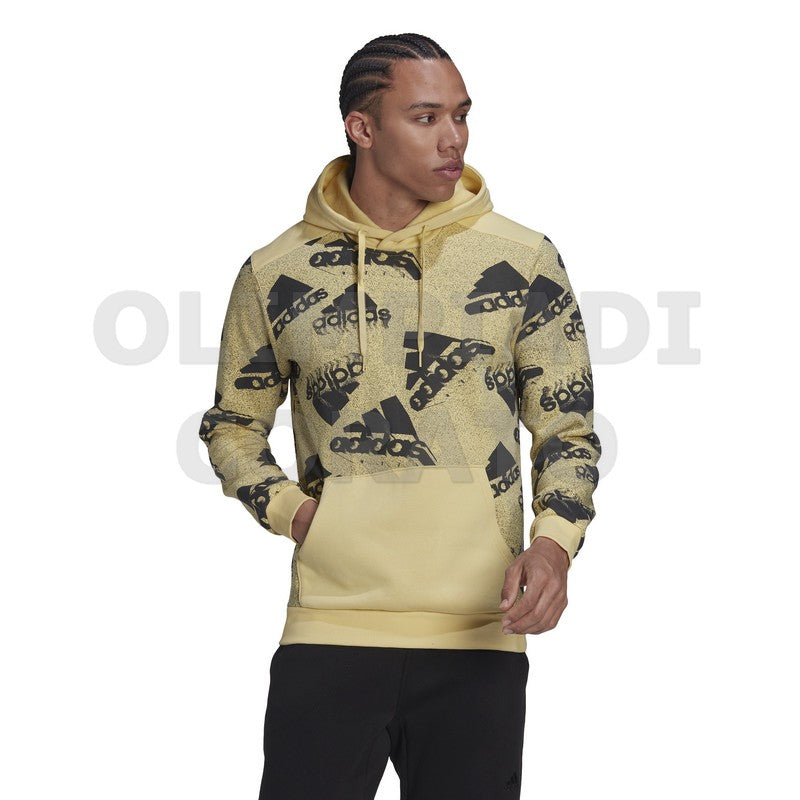 FELPA CAPPUCCIO ADIDAS UOMO