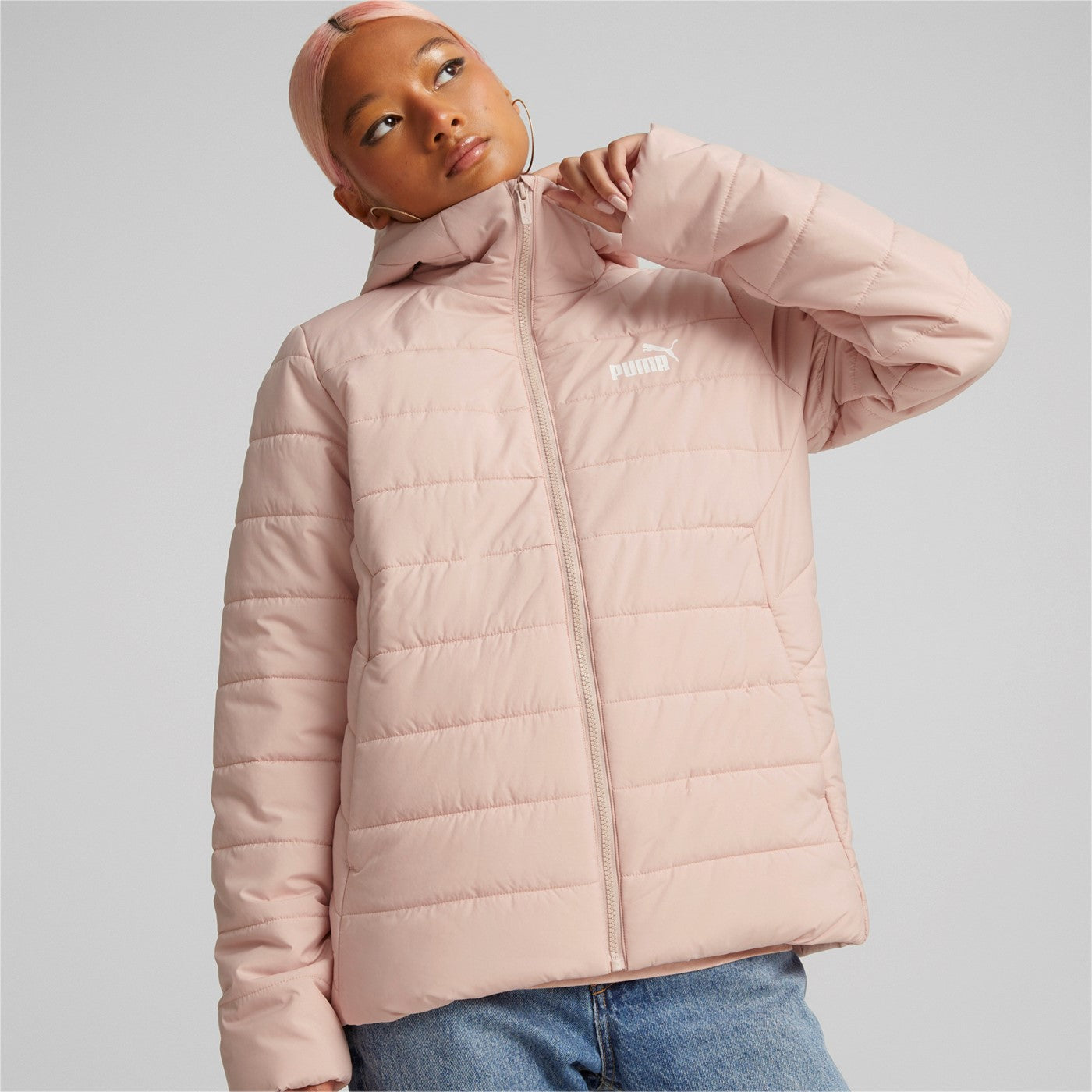 GIACCONE DONNA PUMA ROSA