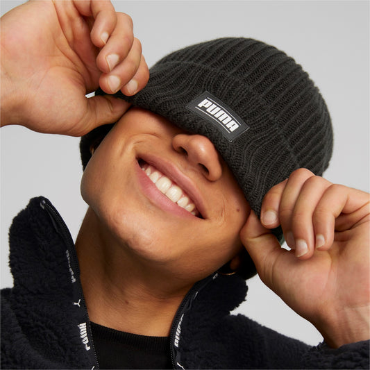 CAPPELLO LANA PUMA NERO ACRILICO