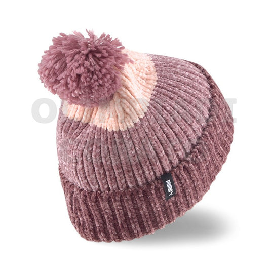 CAPPELLO LANA PUMA ROSA PON PON