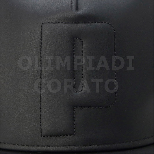 CAPPELLO VISIERA PUMA  VEGAN SIMILPELLE NERO