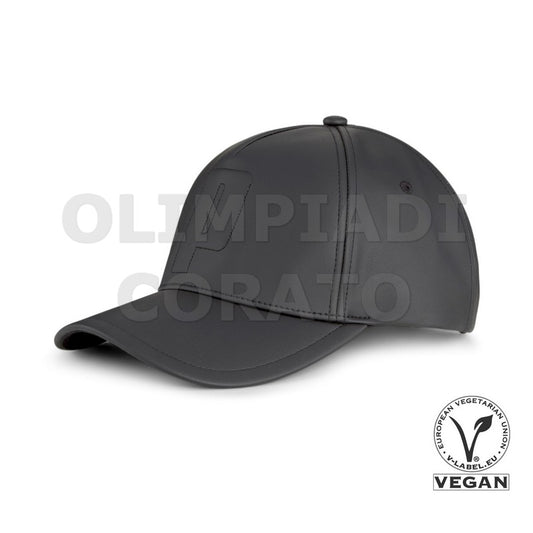 CAPPELLO VISIERA PUMA  VEGAN SIMILPELLE NERO
