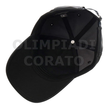 CAPPELLO VISIERA PUMA  VEGAN SIMILPELLE NERO