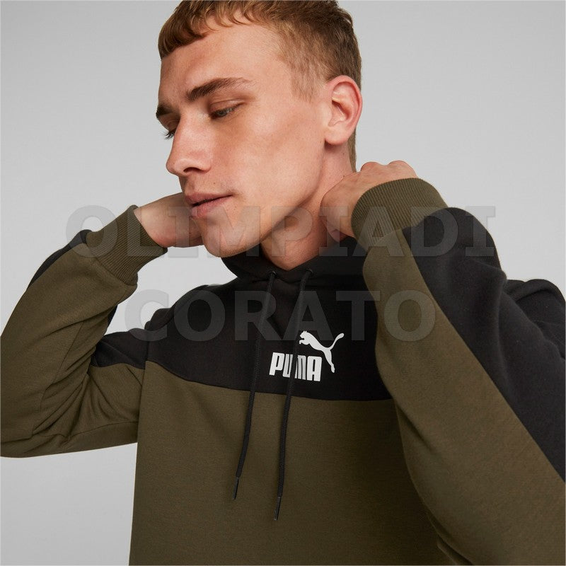 FELPA CAPPUCCIO PUMA VERDONE