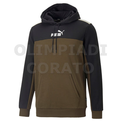 FELPA CAPPUCCIO PUMA VERDONE