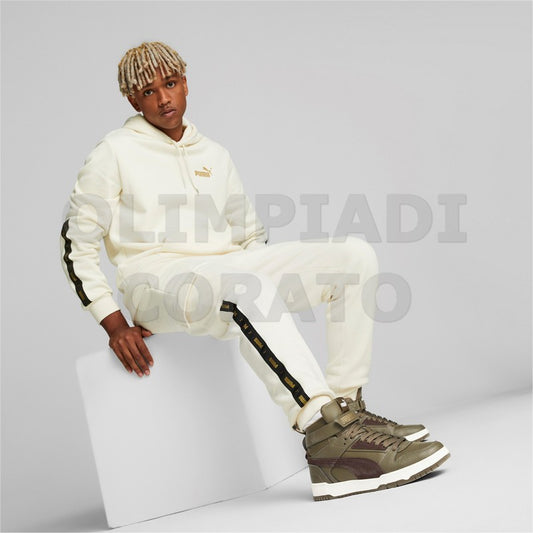 PANTALONE CARGO ESS TAPE GOLDEN BIANCO PUMA