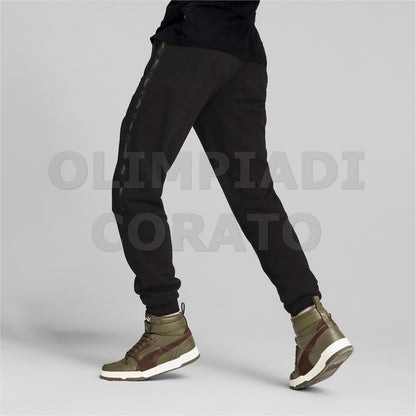 PANTALONE ESS TAPE GOLDEN PUMA NERO