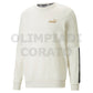 FELPA CREW ESS TAPE GOLDEN PUMA BIANCO