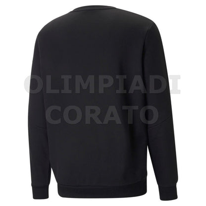 FELPA CREW ESS TAPE GOLDEN PUMA NERO