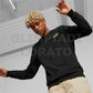 FELPA CREW ESS TAPE GOLDEN PUMA NERO