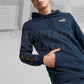 FELPA CAPPUCCIO ESS TAPE GOLDEN PUMA BLU