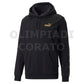 FELPA CAPPUCCIO ESS TAPE GOLDEN PUMA NERO
