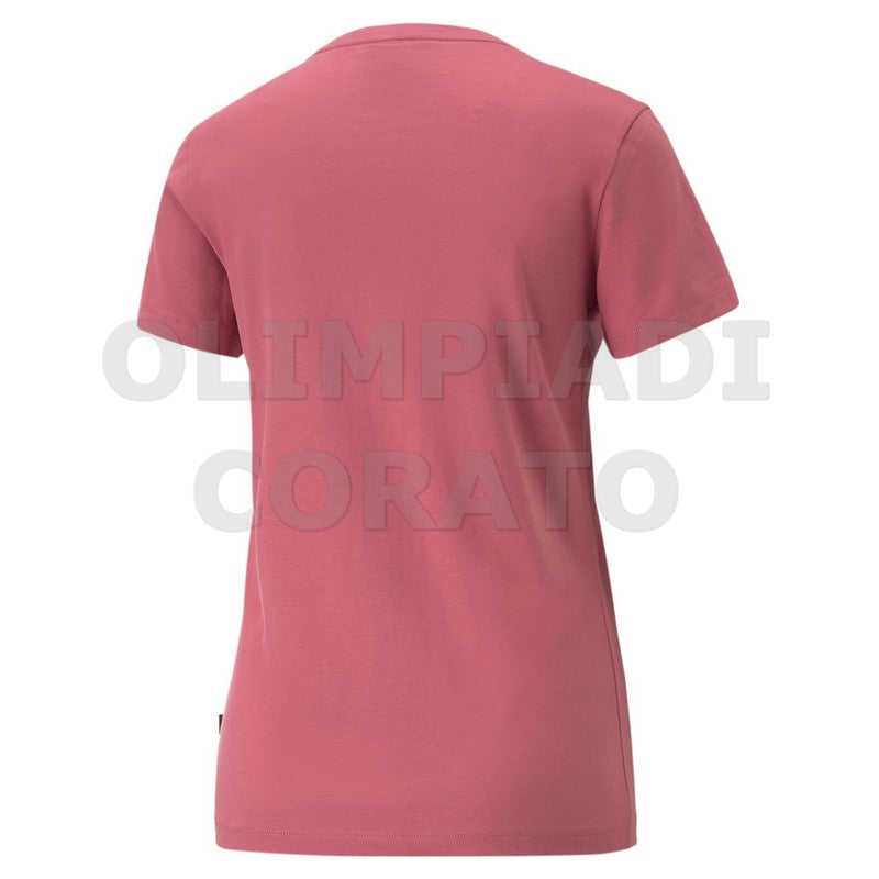 T SHIRT DONNA PUMA ROSA