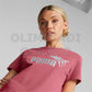 T SHIRT DONNA PUMA ROSA