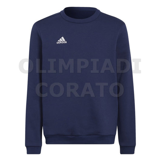 FELPA CREW GIRO ADIDAS BLU JUNIOR ENT22