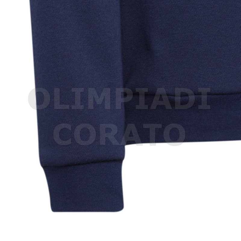FELPA CREW GIRO ADIDAS BLU JUNIOR ENT22