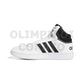 ADIDAS HOOPS 3.0 MID BIANCO NERO