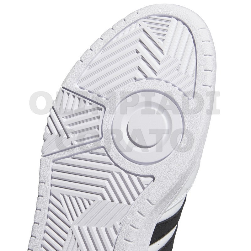 ADIDAS HOOPS 3.0 MID BIANCO NERO