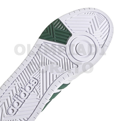 ADIDAS HOOPS 3.0 MID BIANCO VERDE