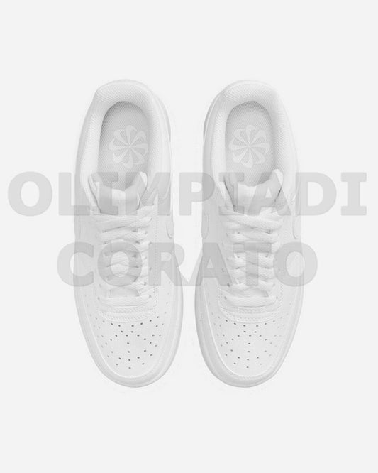 NIKE COURT VISION LO BE BIANCO