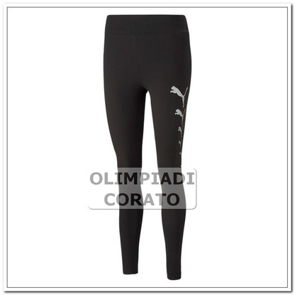 LEGGINGS ESS+ METALLICS SPARKLE PUMA NERO