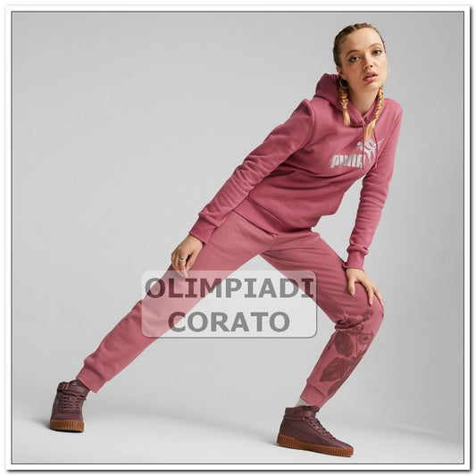 FELPA CAPPUCCIO METALLICS SPARKLE GRAPHIC