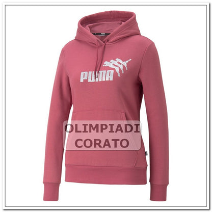 FELPA CAPPUCCIO METALLICS SPARKLE GRAPHIC