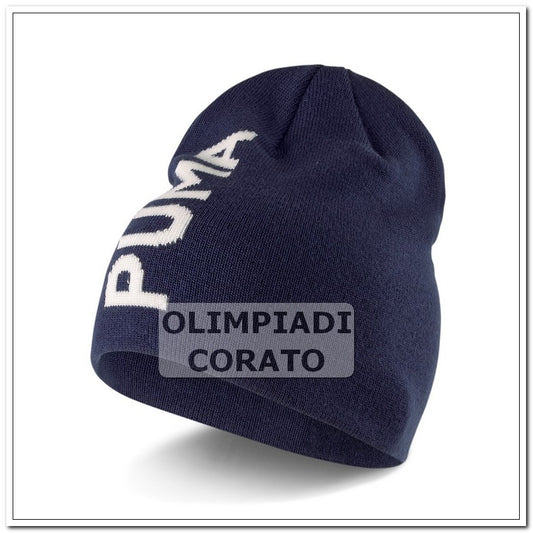 CAPPELLO LANA PUMA BLU