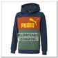 FELPA CAPPUCCIO ESS  ESS+ COLORBLOCK  PUMA