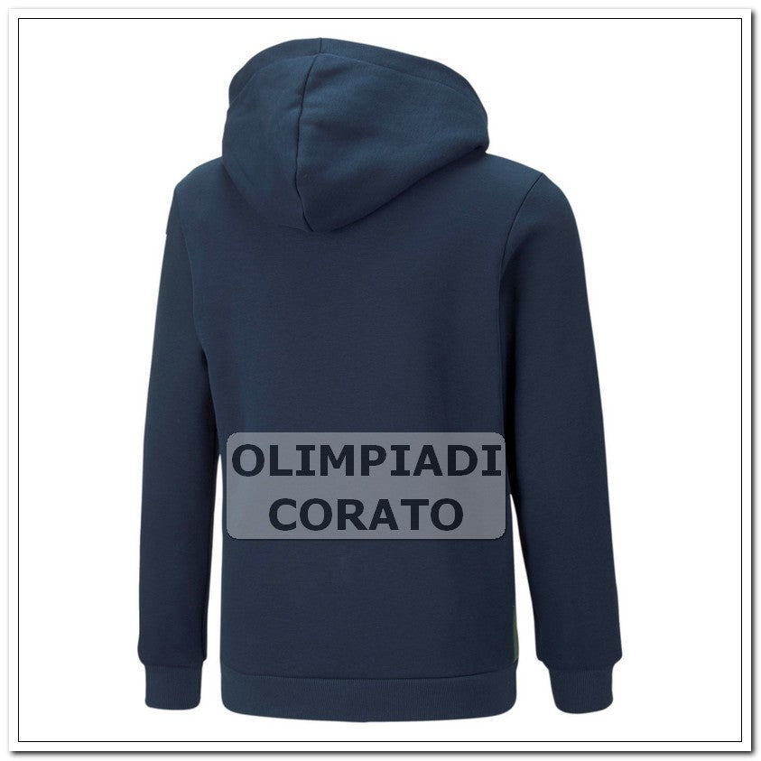 FELPA CAPPUCCIO ESS  ESS+ COLORBLOCK  PUMA