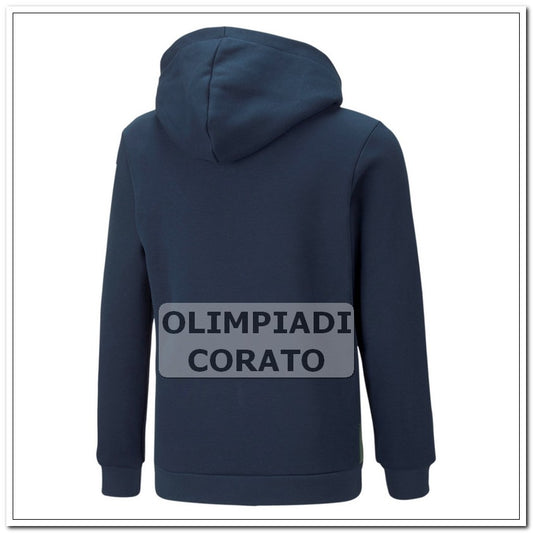 FELPA CAPPUCCIO ESS  ESS+ COLORBLOCK  PUMA