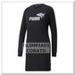 VESTITO PUMA  ESS+ METALLICS SPARKLE NERO FELPA