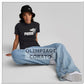 T SHIRT PUMA ESS  METALLICS SPARKLE NERO COTONE