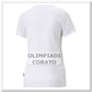 T SHIRT PUMA ESS+ METALLICS SPARKLE BIANCO COTONE
