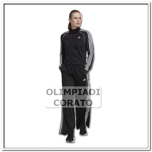 TUTA DONNA ZAMPA ADIDAS NERA POLY
