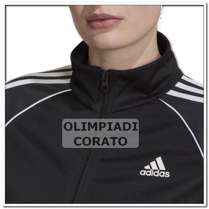 TUTA DONNA ZAMPA ADIDAS NERA POLY