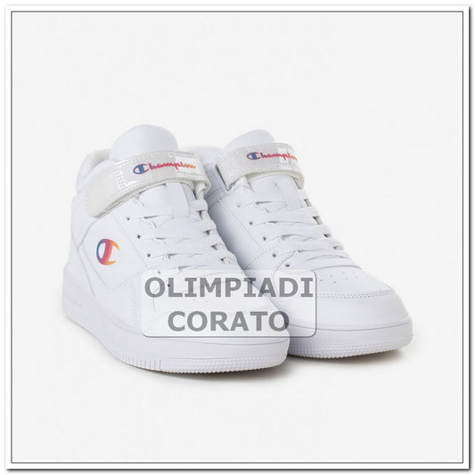 REBOUND VINTAGE MID G PS CHAMPION STIVALETTO BIANCO JR G
