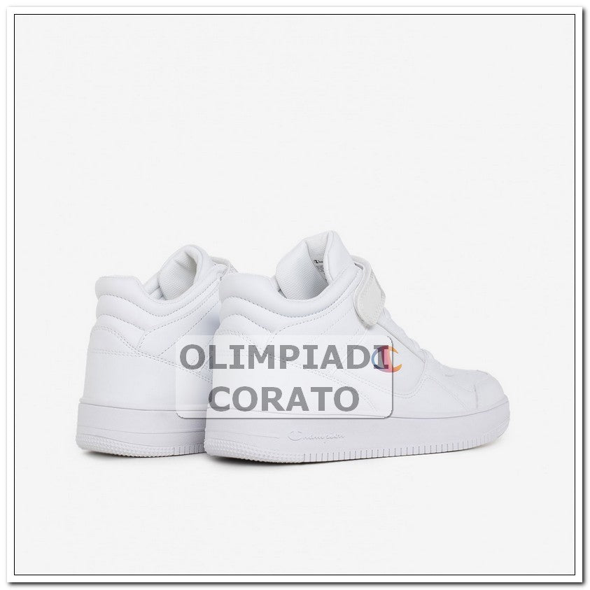 REBOUND VINTAGE MID G PS CHAMPION STIVALETTO BIANCO JR G