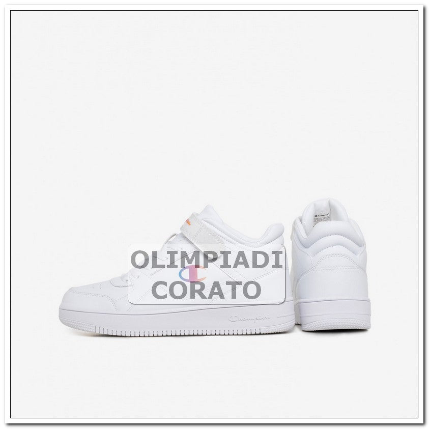 REBOUND VINTAGE MID G PS CHAMPION STIVALETTO BIANCO JR G
