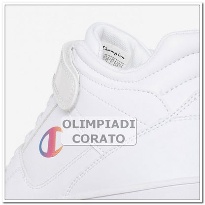 REBOUND VINTAGE MID G PS CHAMPION STIVALETTO BIANCO JR G