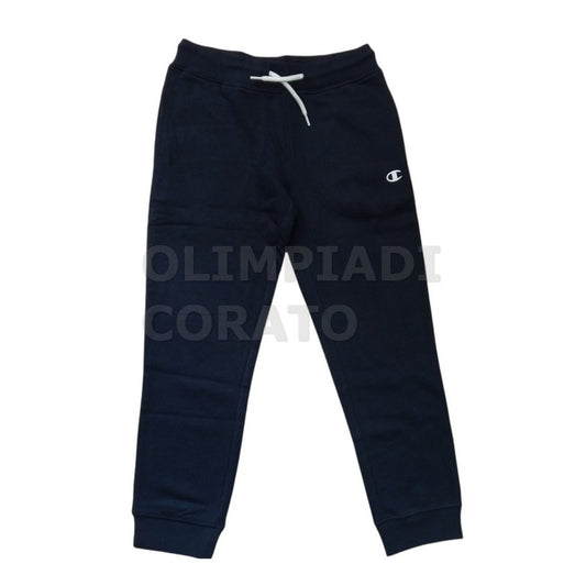 PANTALONE JUNIOR CHAMPION BLU FELPA