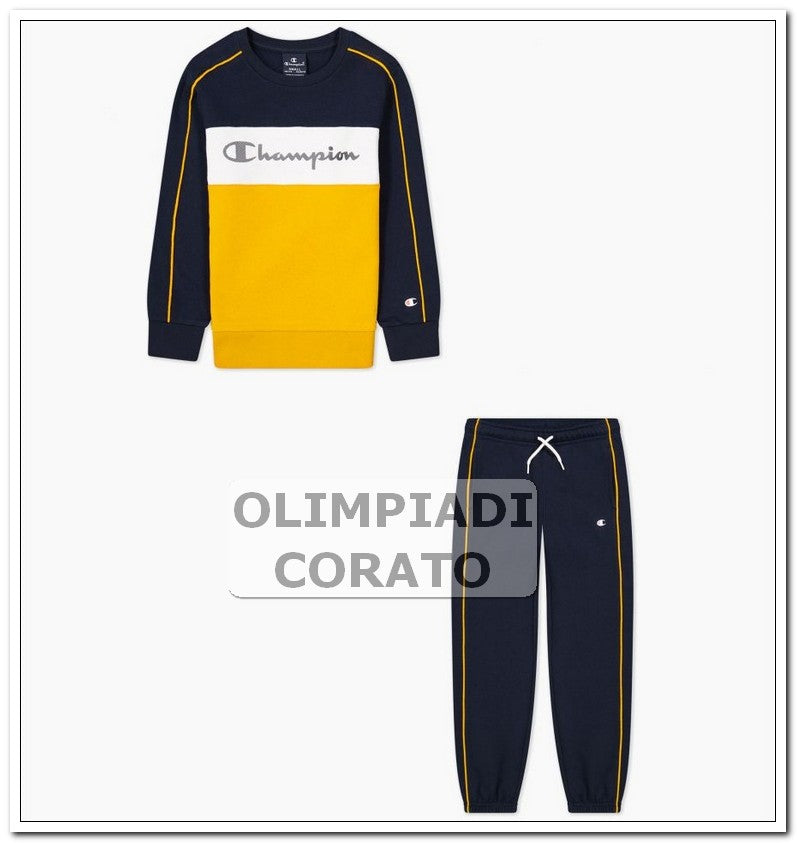 FELPA GIRO JUNIOR CHAMPION NERO GIALLO