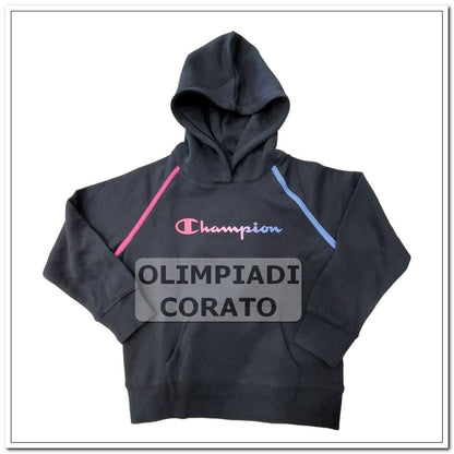 FELPA CAPPUCCIO CHAMPION JR NERO G