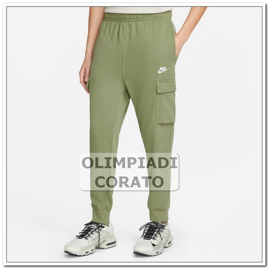PANTALONE CARGO FRENCH TERRY NIKE VERDE