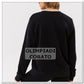 FELPA CREW GIRO NIKE NERO IN FELPA W