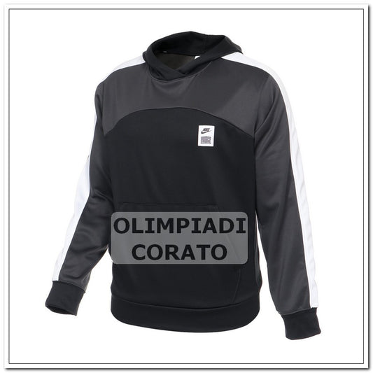 FELPA CON CAPPUCCIO NIKE THERMA-FIT NERO