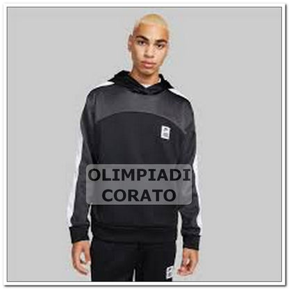 FELPA CON CAPPUCCIO NIKE THERMA-FIT NERO