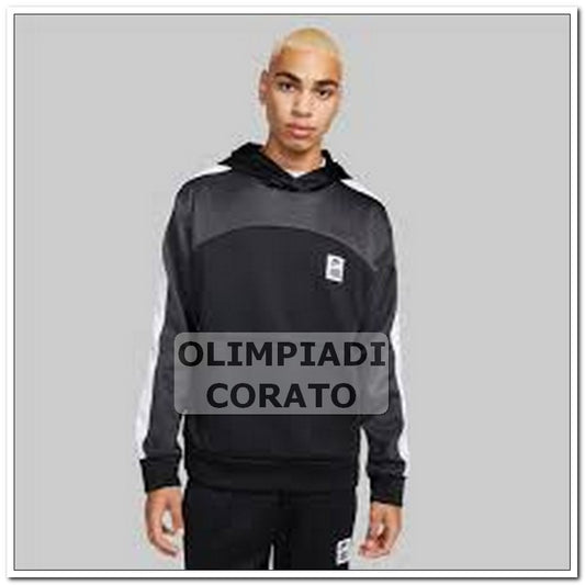FELPA CON CAPPUCCIO NIKE THERMA-FIT NERO