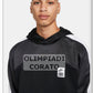FELPA CON CAPPUCCIO NIKE THERMA-FIT NERO